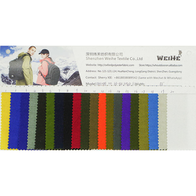 Welcome Color Custom 100% Polyester Waterproof Fabric For Bag Tent And Cases