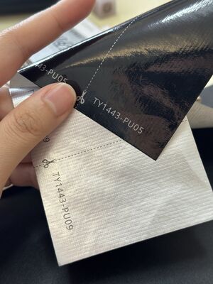 Soft Water Repellent Tyvek Fabric 1443R with PU Coating Offering High Tear Strength and Heat Sealability for Product Applications