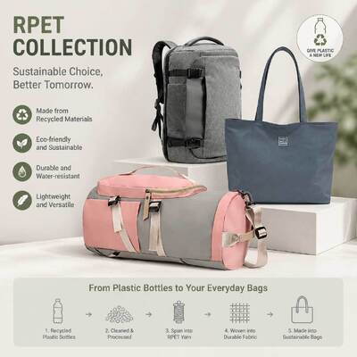 300D rPET High-Density Oxford Fabric | Compact Weave Recycled Polyester | Wholesale
