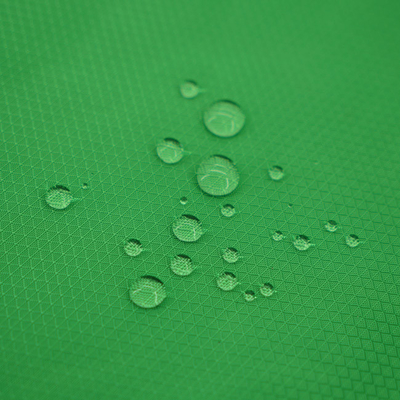 100% Polyester PU Diamond-Type Lattice Fabric Durable Material For Backpack And Other Item