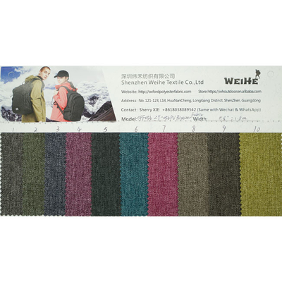 Waterproof Durable Poly Oxford Fabric With Bright Coarse Texture
