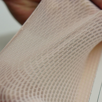 120GSM 0.49mm Woven RPET Mesh Fabric 90% Recycled Polyester 10% Spandex
